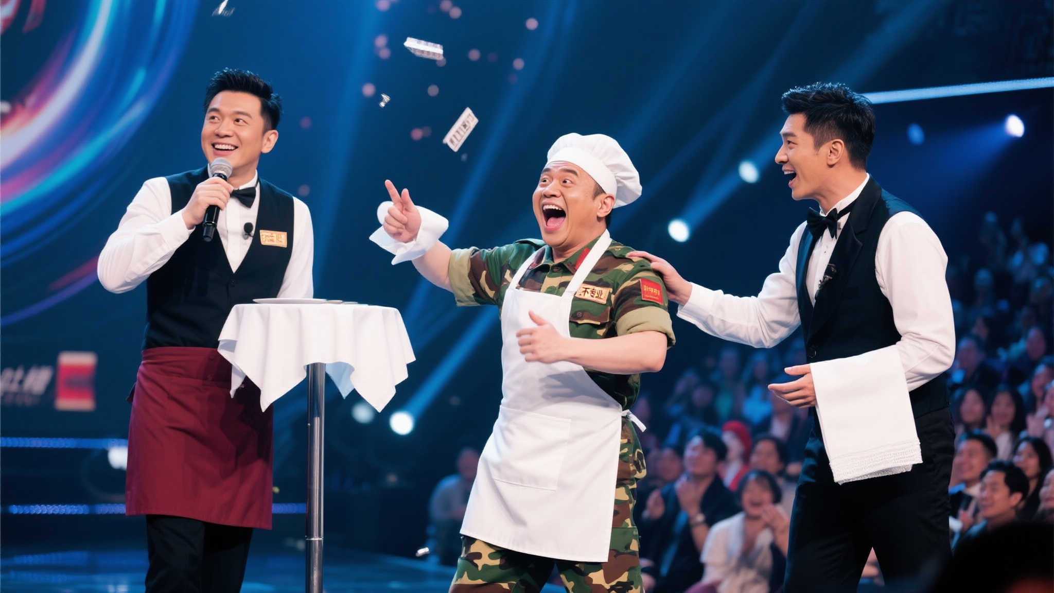 展现了自信 展现了自信